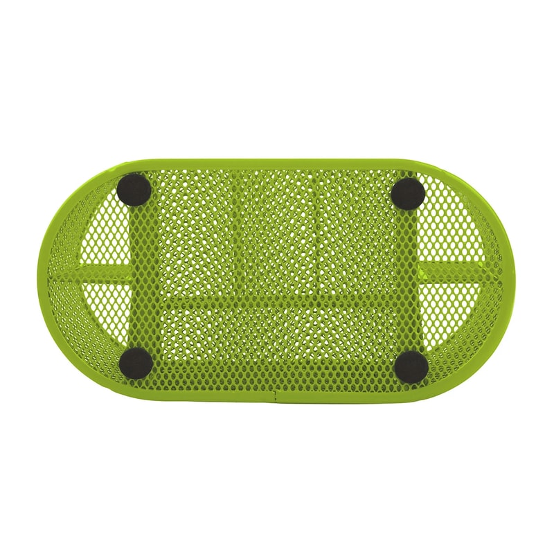 Metal Desk Organizer Mesh Office Pen Pencil Holder Storage Tray Green Compact Durable Desktop Sto 3