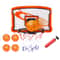 Kids Basketball Hoop Set With Electric Scorer Over Door Basketball Hoop W4 Balls For Active Fun And 9