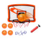 Kids Basketball Hoop Set With Electric Scorer Over Door Basketball Hoop W4 Balls For Active Fun And 9