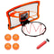 Kids Basketball Hoop Set With Electric Scorer Over Door Basketball Hoop W4 Balls For Active Fun And 10
