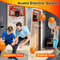 Kids Basketball Hoop Set With Electric Scorer Over Door Basketball Hoop W4 Balls For Active Fun And 4