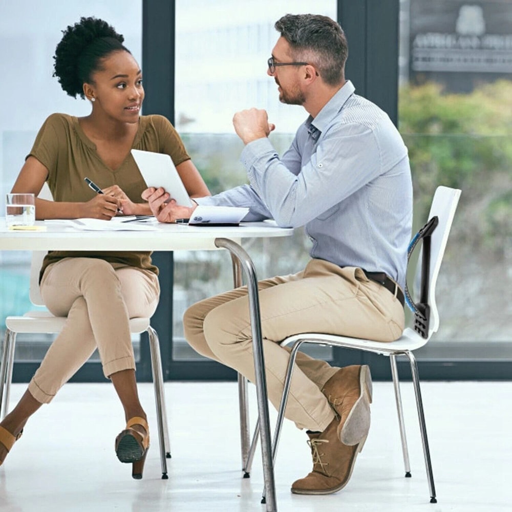 Lumbar Support Massager Adjustable Back Stretcher Extender Posture Corrector For Pain Relief And Co 6