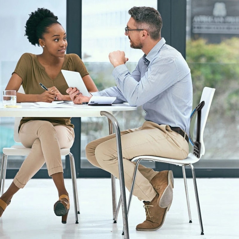 Lumbar Support Massager Adjustable Back Stretcher Extender Posture Corrector For Pain Relief And Co 6