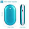 Rechargeable Hand Warmer Power Bank Pocket Electric Winter Heater 5000mAh USB Warmer For Outdoor Ad 6