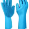 Reusable Magic Silicone Gloves For Kitchen Dishwashing Car Wash Cleaning Pair 10