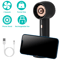 Pocket Size Portable Rechargeable Handheld Fan Handy Desk Fan With Phone Holder USB Fan For Work Tr 2