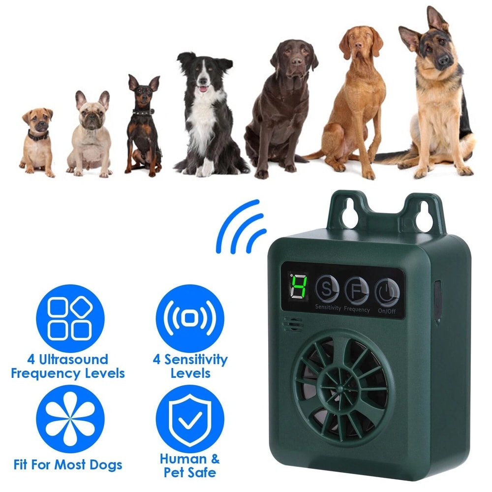 Ultrasonic Antibarking Device Sonic Bark Deterrent New Dog Bark Control For Quiet Calm Environment 1