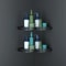 Triangular Bathroom Organizer Shower Shelf Caddy Storage Holder Corner Rack For Efficient Bathroom 0