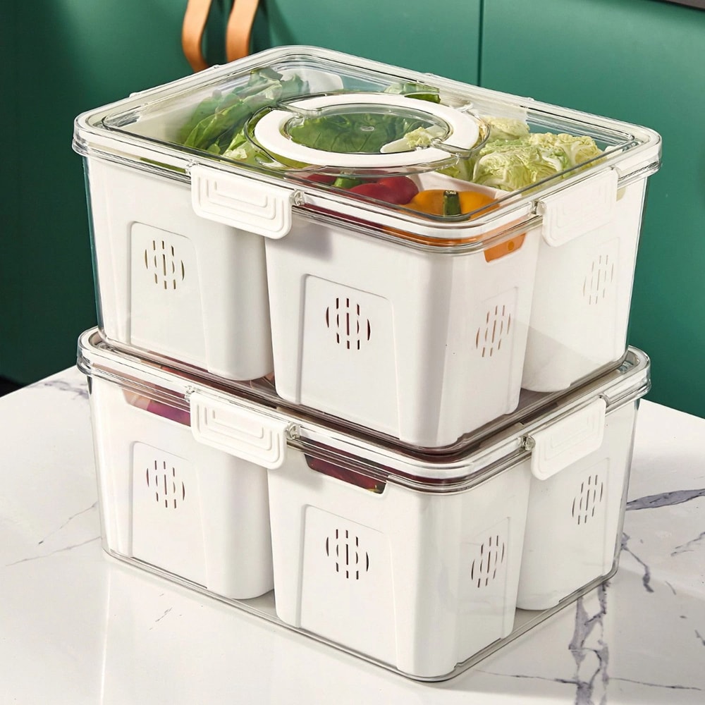 Picnic Box Airtight Fruit Storage Food Storage Fridge For Convenience And Freshness 0