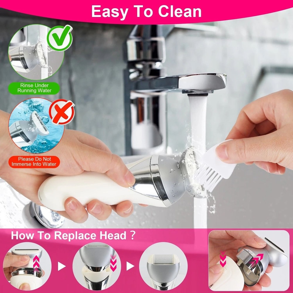 Electric Razor Women Razor Lady Hair Removal Cordless Trimmer Epilators 7