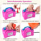 Balloon Air Pump Inflator Portable Double Electric Blower Pink Party Pump For Fast Inflation 4