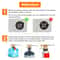 Camping Stove Burner Adapter Portable Picnic Backpacking Burner Compact Cassette For Outdoor Cookin 5