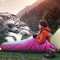 Soft Thick Adult Cold Weather Sleeping Bag WaterResistant Sleep Bag 3