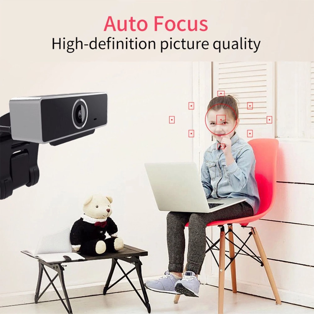 1080P Full HD USB Webcam For PC Desktop Laptop Web Camera With Microphone For Streaming And Video 8