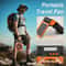 Picnic Camping Fan Summer Solar Camping FanLight 4Speeds Fan With 3Mode Lights For Hiking Outdoors 4