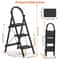 Portable Heavy Duty Ladder AntiSlip Pedal Safety Locking Design Soft Handgrip Compact And Durable 6