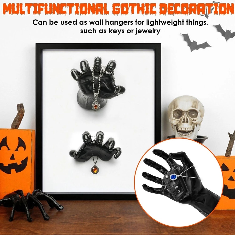 Creepy Reaching Hands Halloween Hand Prop Lighted Candles Perfect Halloween Hand Decoration For S 6