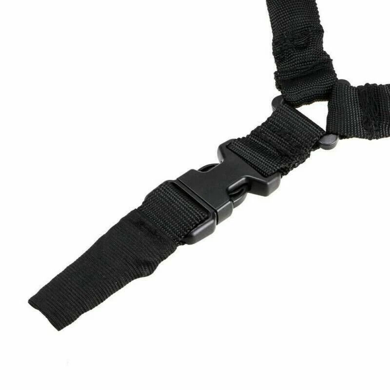 Bungee Rifle Gun Sling Tactical One Single Point Sling Strap With QD Buckle For Quick Adjustment An 3