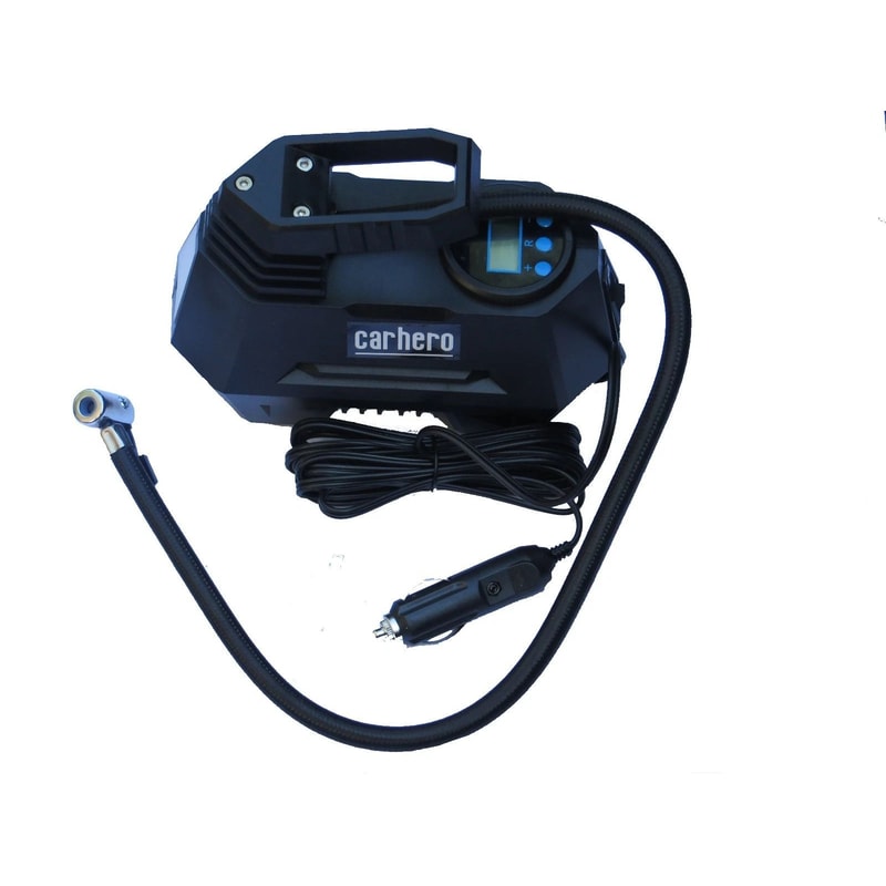 Heavy Duty Air Compressor Portable Tire Inflator Electric Pump Auto Ideal For Cars And Trucks 4