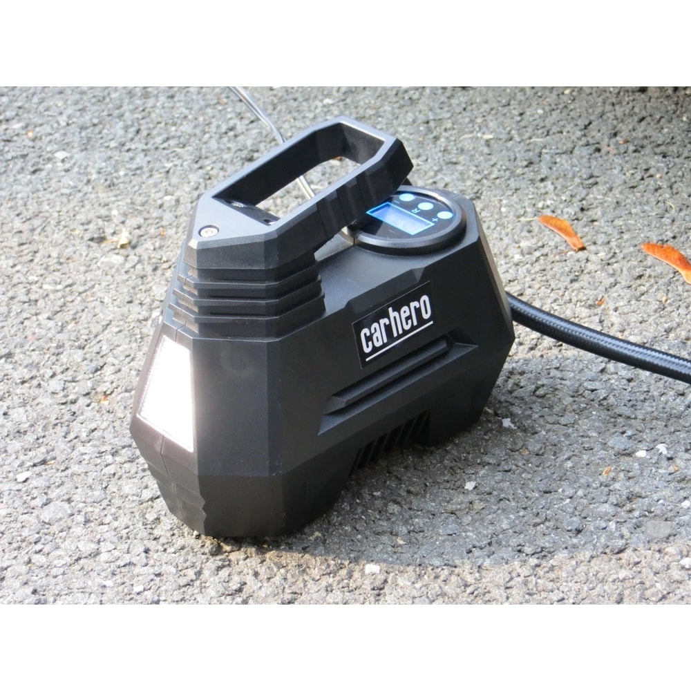 Heavy Duty Air Compressor Portable Tire Inflator Electric Pump Auto Ideal For Cars And Trucks 1