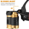 Rechargeable LED Headlamp Zoomable Headlight Torch Lamp Portable Flashlight For Camping Hiking And 3