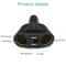 Dual USB Charger Power Adapter For Car Car LCD Cigarette Lighter Socket Splitter DC Power Outlet 4