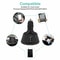 Dual USB Charger Power Adapter For Car Car LCD Cigarette Lighter Socket Splitter DC Power Outlet 7
