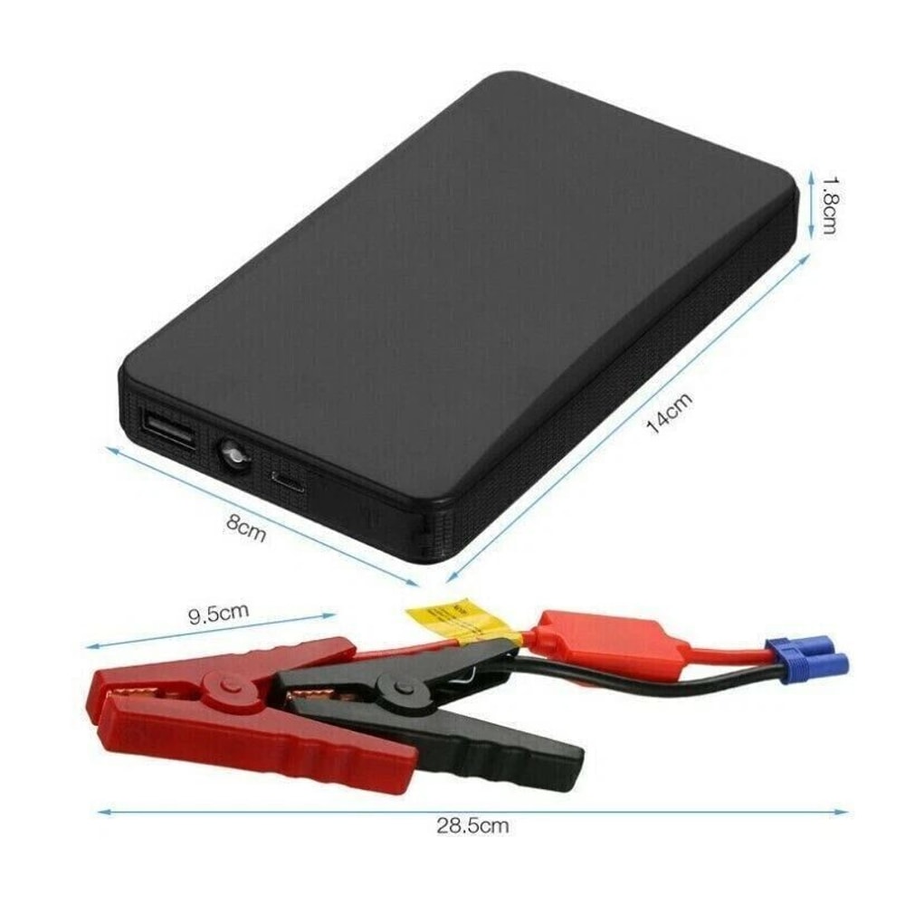 Portable Car Jump Starter Booster Jumper Box Power Bank Battery Charger Emergency Power Supply 9