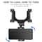 Phone Mount Car Rotatable Retractable Rearview Mirror Phone Holder For HandsFree Use 4