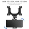 Phone Mount Car Rotatable Retractable Rearview Mirror Phone Holder For HandsFree Use 4