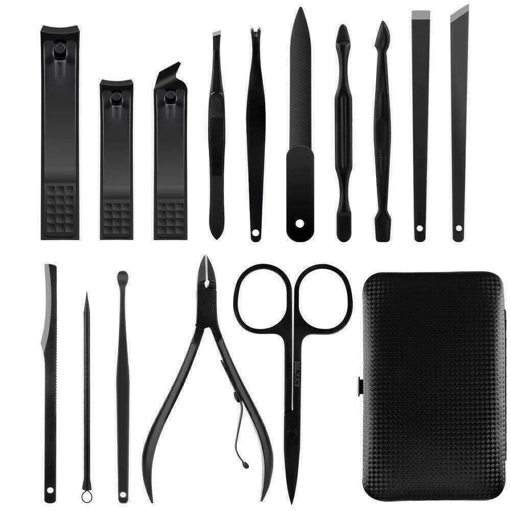 Pedicure Set For Men Women Manicure Kit With Finger Toe Nail Clippers Scissors Professional Groomin 2