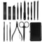 Pedicure Set For Men Women Manicure Kit With Finger Toe Nail Clippers Scissors Professional Groomin 2