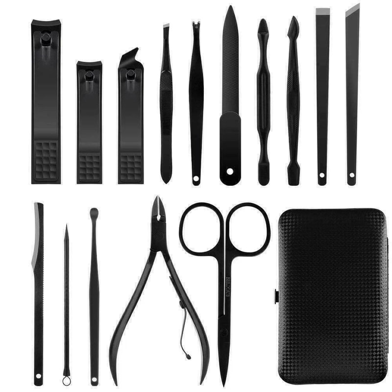 Pedicure Set For Men Women Manicure Kit With Finger Toe Nail Clippers Scissors Professional Groomin 2
