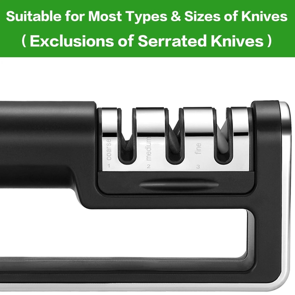 Professional Knife Sharpener Tungsten Ceramic Sharpening System Tool Kitchen Sharpening Solution Fo 1