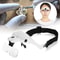LED Light Lamp Visor Head Loupe Magnifying Glass Lens Jeweler Headband Magnifier For Precision Task 0
