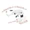 LED Light Lamp Visor Head Loupe Magnifying Glass Lens Jeweler Headband Magnifier For Precision Task 5
