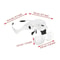 LED Light Lamp Visor Head Loupe Magnifying Glass Lens Jeweler Headband Magnifier For Precision Task 5