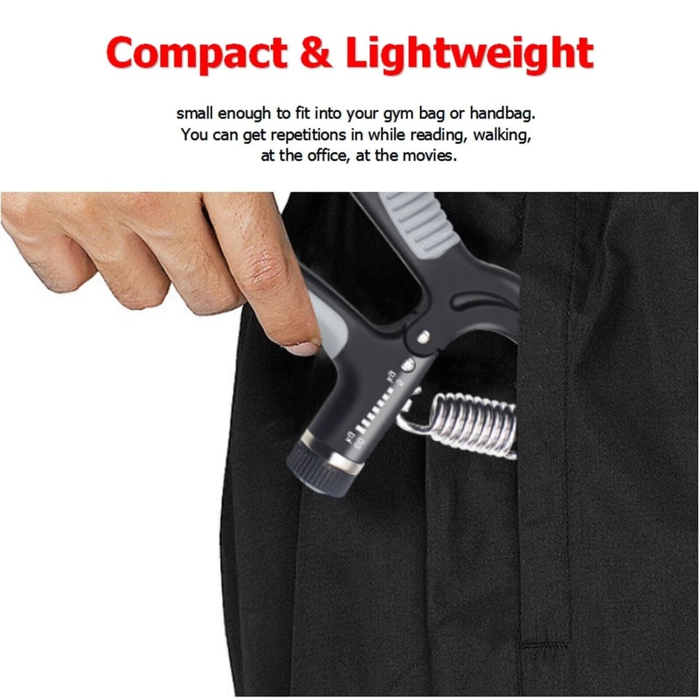 Adjustable Hand Grip Strength Power Trainer Gym Exerciser Gripper Strengthener For Improved Hand An 4