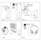 Wireless Cordless 5 In 1 Headphones With Mic Headset For TV Watching Radio 3