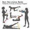 Set Of Resistance Bands Loop Exercise Workout Bands For CrossFit Fitness Yoga Booty Bands For Stren 2