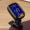 ClipOn Electric Tuner For Bass Guitar Ukulele Violin Digital Chromatic LCD Display Perfect For Mus 0