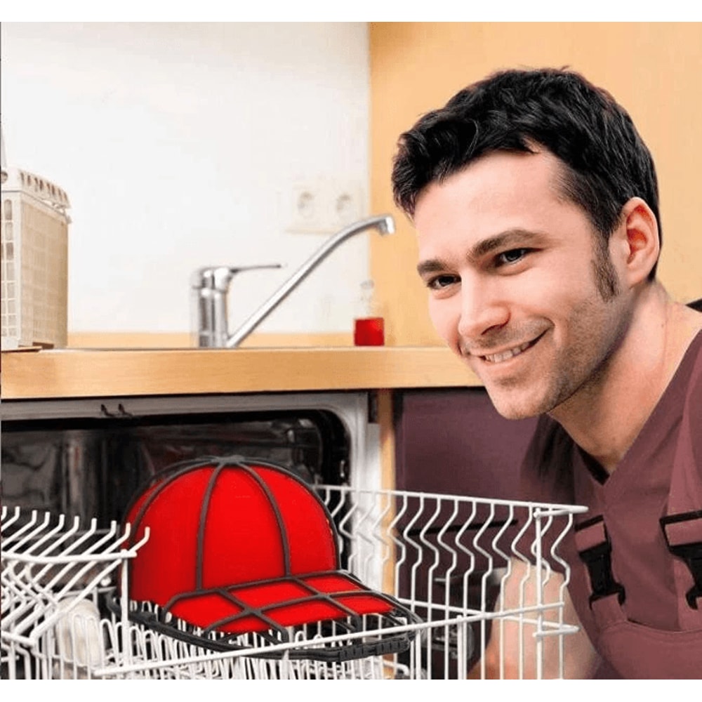 Cap Cleaner Machine For Baseball Hats Washing Cage Holder Frame Net For Efficient Cleaning 0