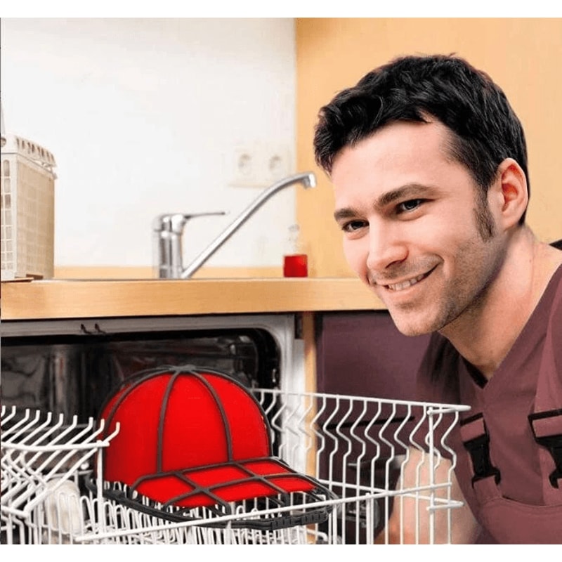 Cap Cleaner Machine For Baseball Hats Washing Cage Holder Frame Net For Efficient Cleaning 0