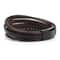 Men Jewelry Black Braided Leather Bracelet MultiLayer Stainless Steel Clasp A For Unique Style And