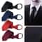 Ready Knot Pre Tied Formal Zipper Tie For Men Solid Color Neck Wear Stylish Convenient Perfect For 0