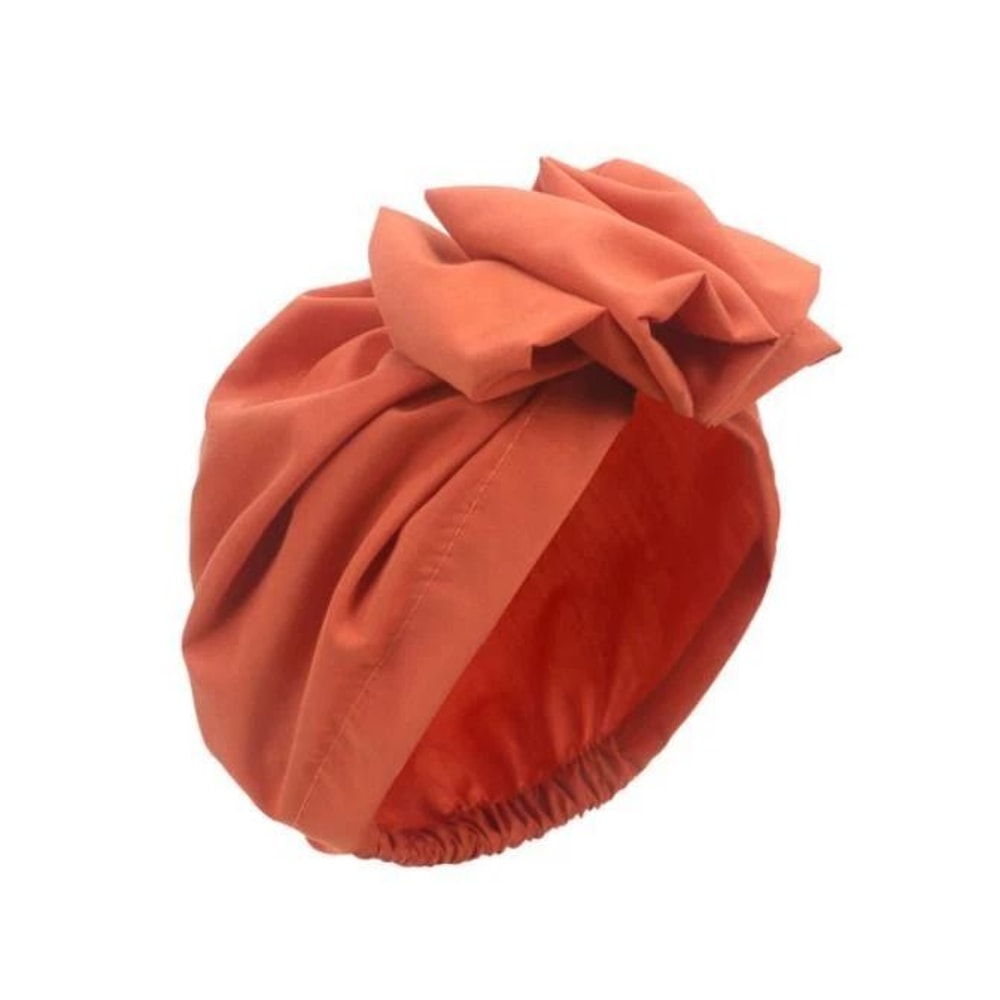 Womens Knot Bow Chemo Hats Elastic Hair Loss Cap Soft Head Wrap Turban For Comfortable Styling 5