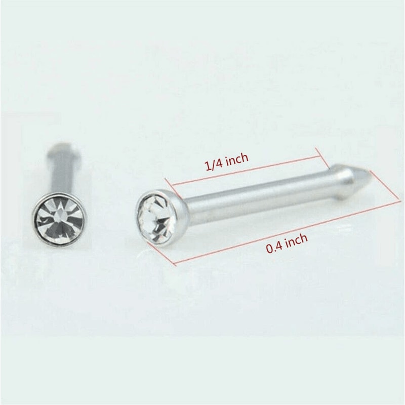 Disposable Piercing Gun Kit Sterile Ear Nose Piercing Studs Ear Rings Safe Piercing Set 0