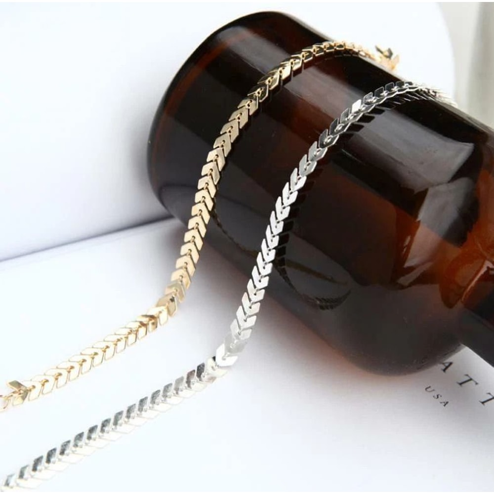 Gold Arrows Beach Anklet Stylish Ankle Bracelet Adjustable Foot Chain For Elegant Fashion Ideal Gif 1