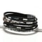 Mens And Womens Boho Multilayer Leather Bracelet Bangle Wristband Jewelry Set C Trendy Boho Jewelry