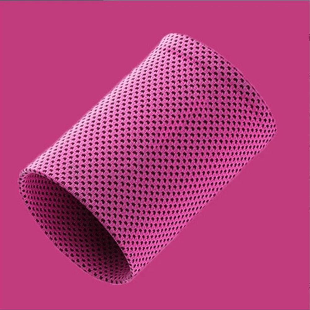 Breathable Cooling Wrist Brace Sweatband Ice Sleeves Exercise Wristbands For Sports Wrist Support 2